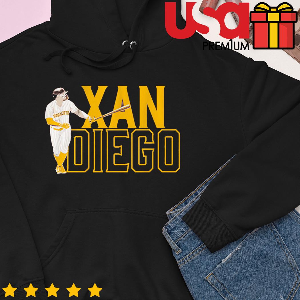 Xander bogaerts xan diego swing shirt, hoodie, sweater, long sleeve and  tank top