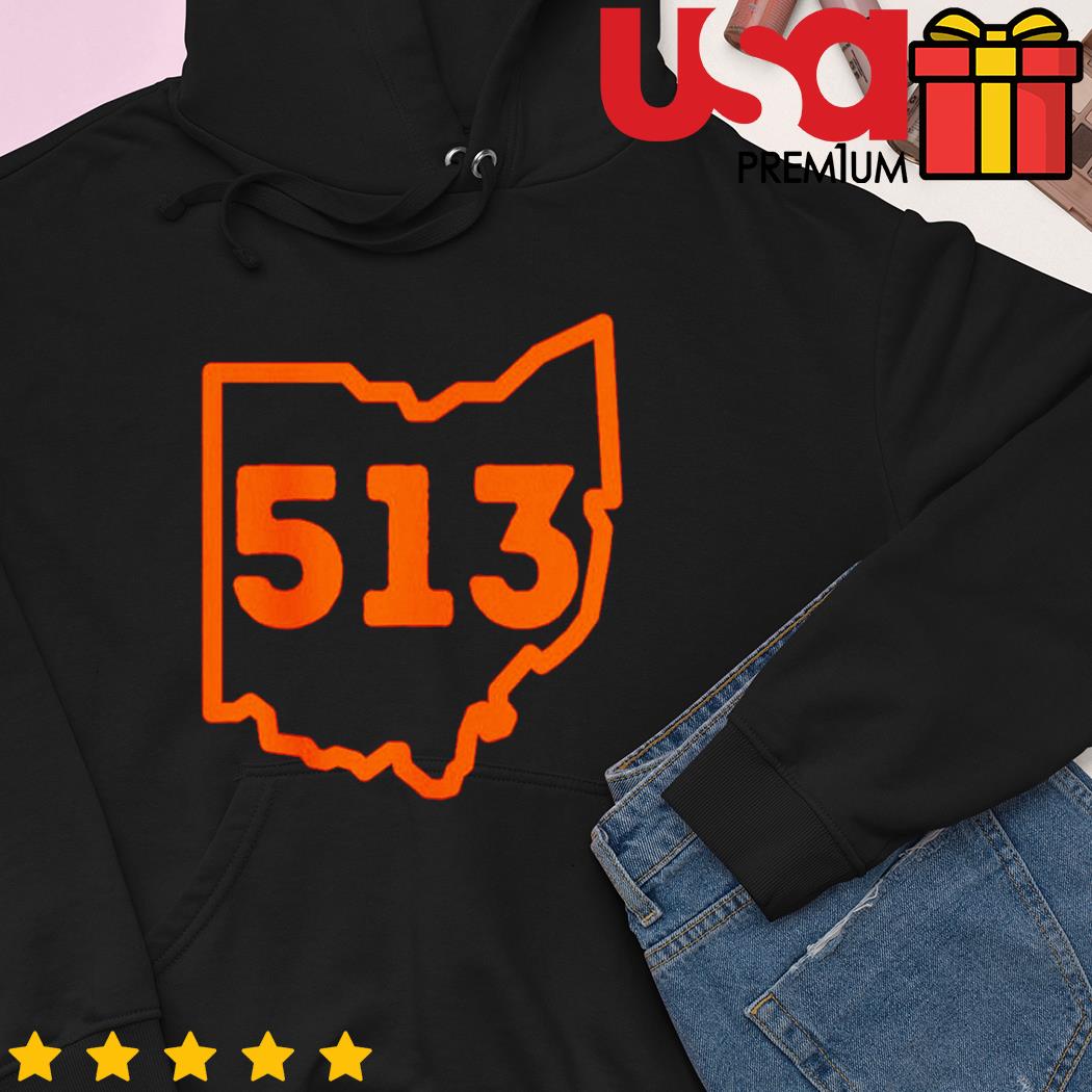 Best Ohio 513 Cincinnati Bengals shirt, hoodie, sweater and long sleeve