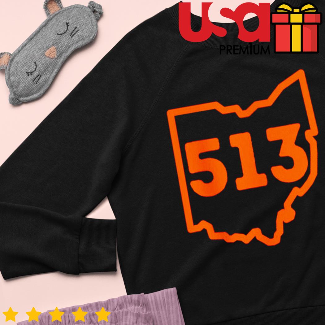 Best Ohio 513 Cincinnati Bengals shirt, hoodie, sweater and long sleeve