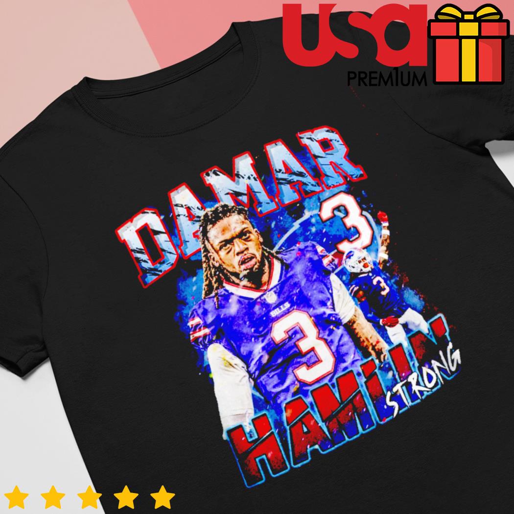 Official Damar hamlin hop3 hamlin strong shirt, hoodie, sweater, long  sleeve and tank top