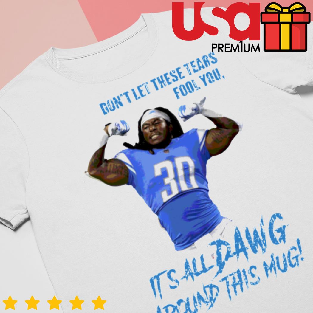 KiloCreative Jamaal Williams It's All Dawg Around This Mug T-Shirt