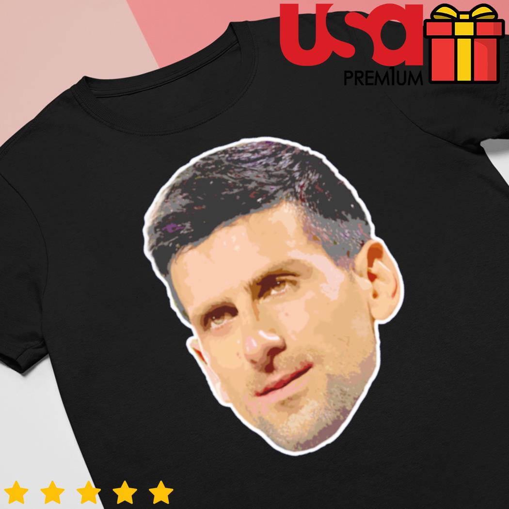 Novak Djokovic Big Head shirt