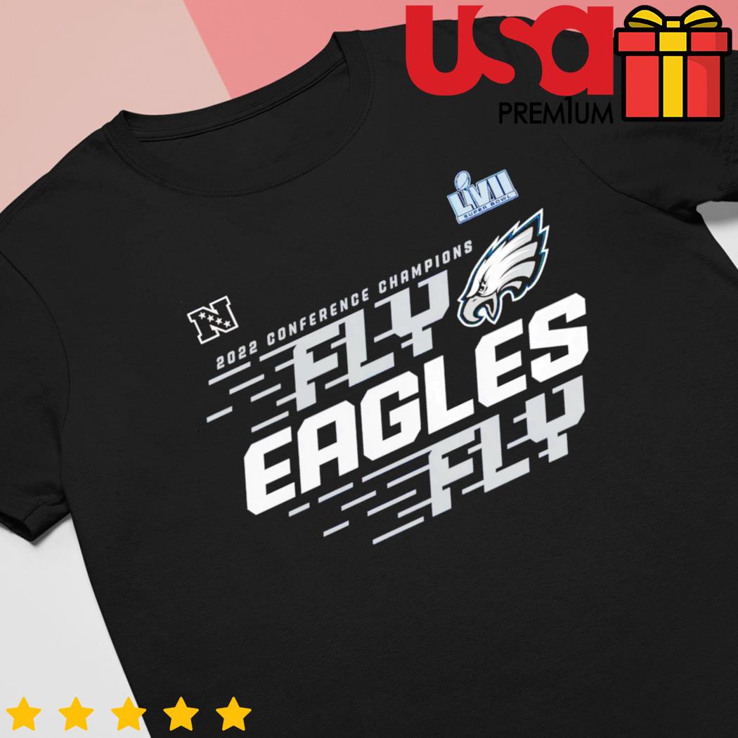 NFC Champions fly Eagles fly Philadelphia Eagles signatures shirt