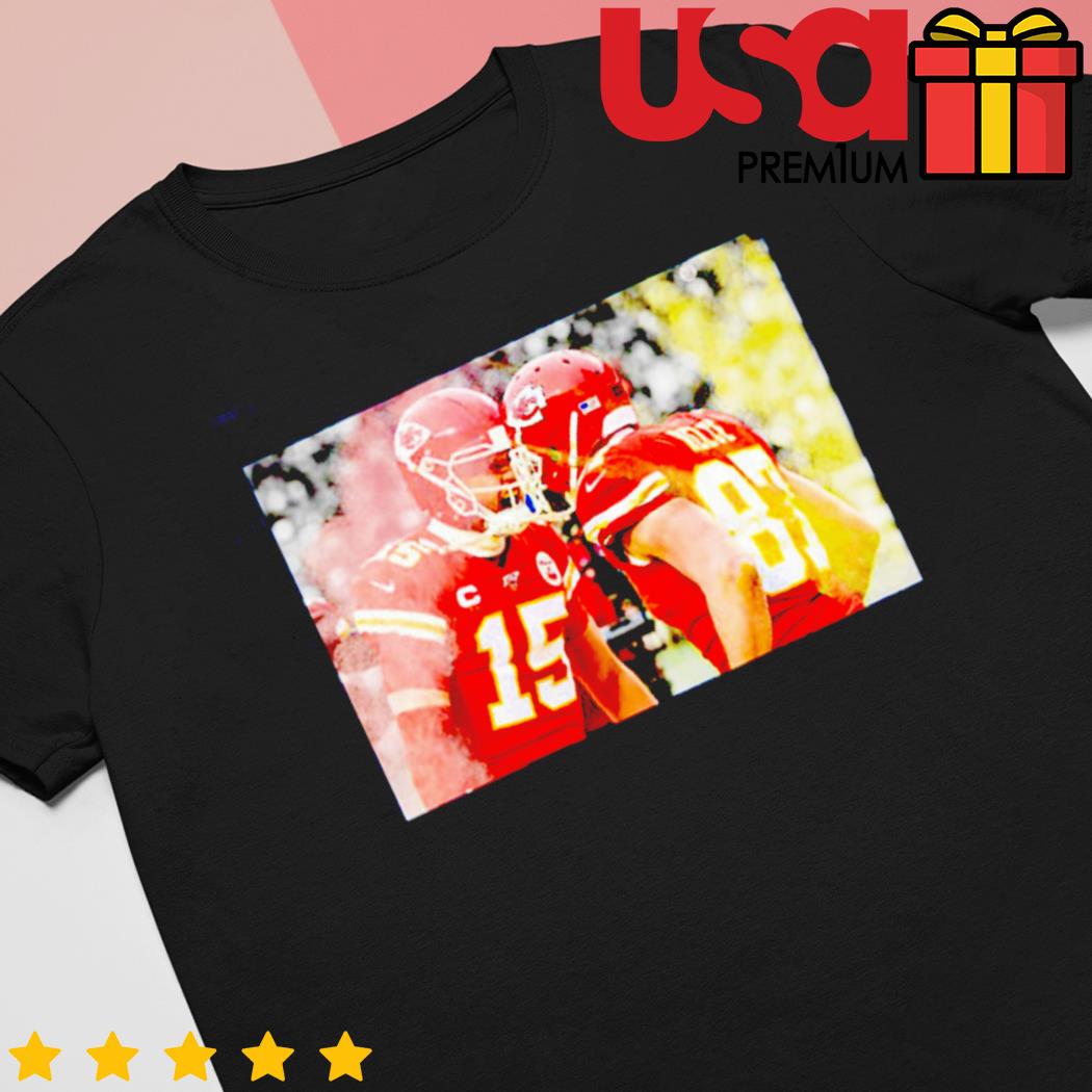 Travis Kelce Shirt, Vintage Patrick Mahomes American Football Unisex Hoodie  Crewneck