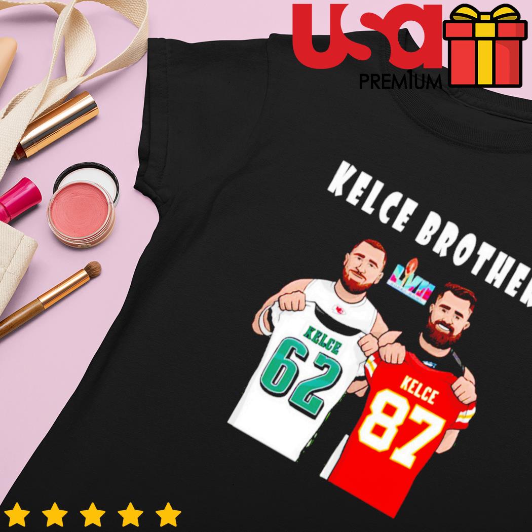 2023 Jason Kelce Vs Travis Kelce Super Bowl shirt, hoodie, sweater and long  sleeve