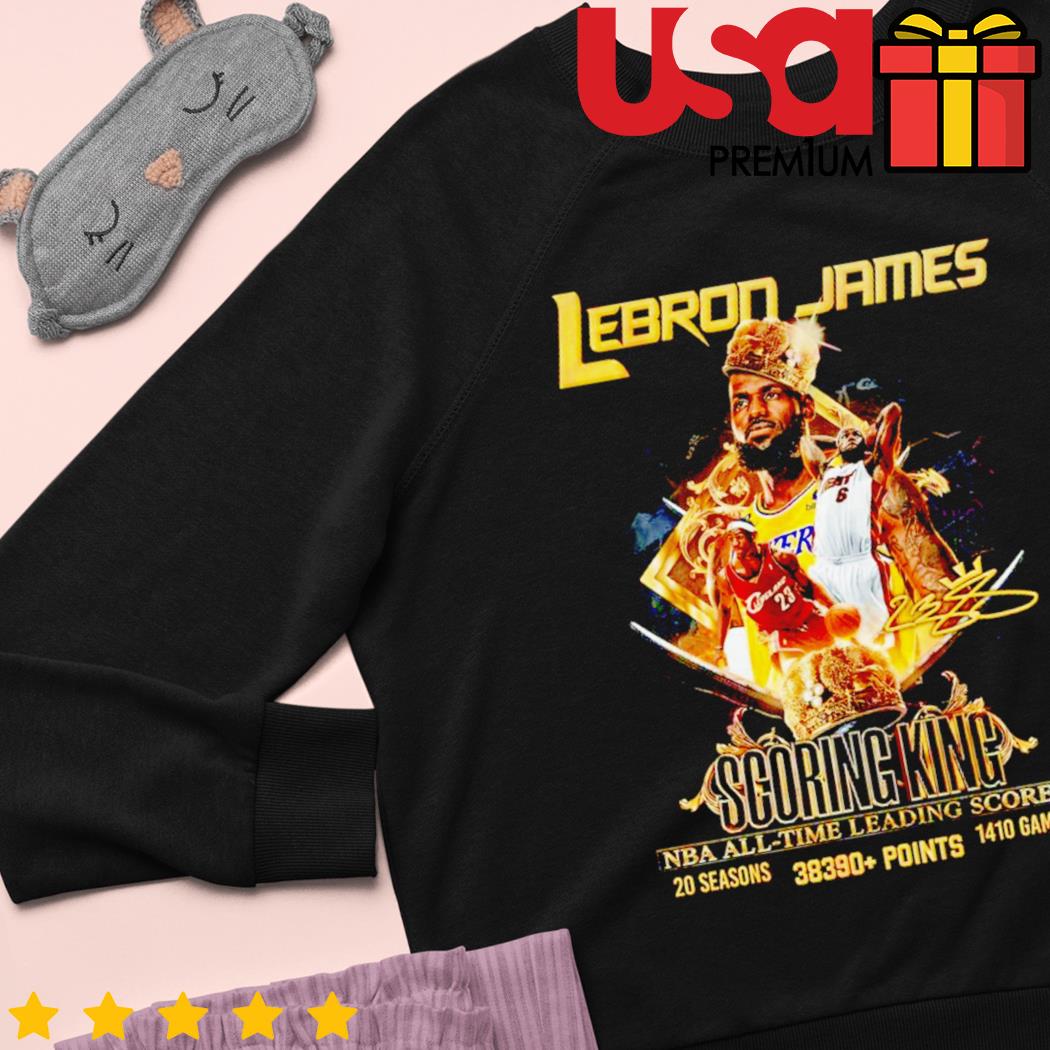 Lebron James All Time Scoring Leader Sweatshirt - Trends Bedding