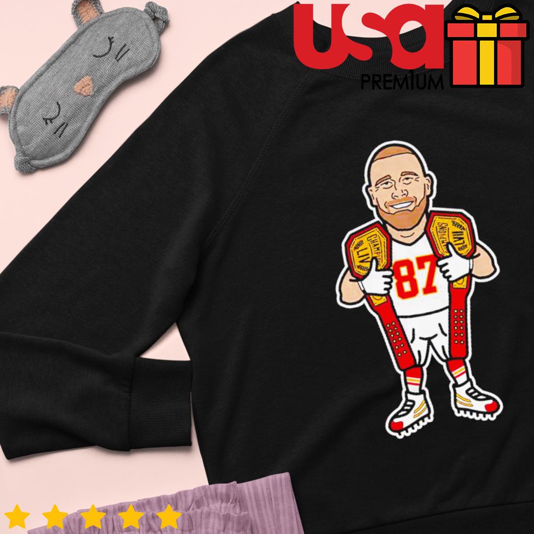 Travis Kelce 87 Dog Jersey Hoodie 