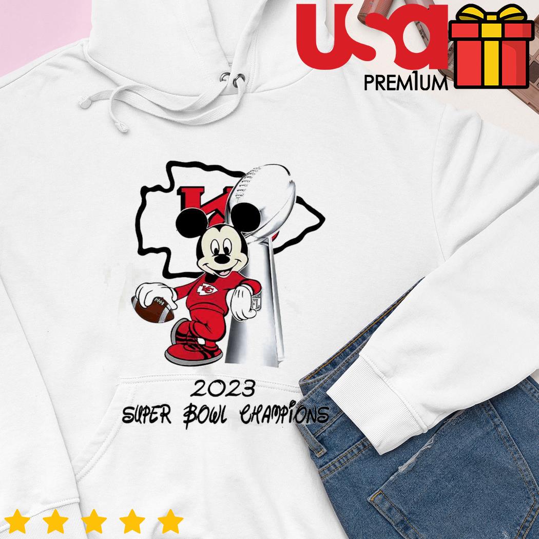 Disney Mickey Mouse Super Bowl Champions Kansas City Chiefs T