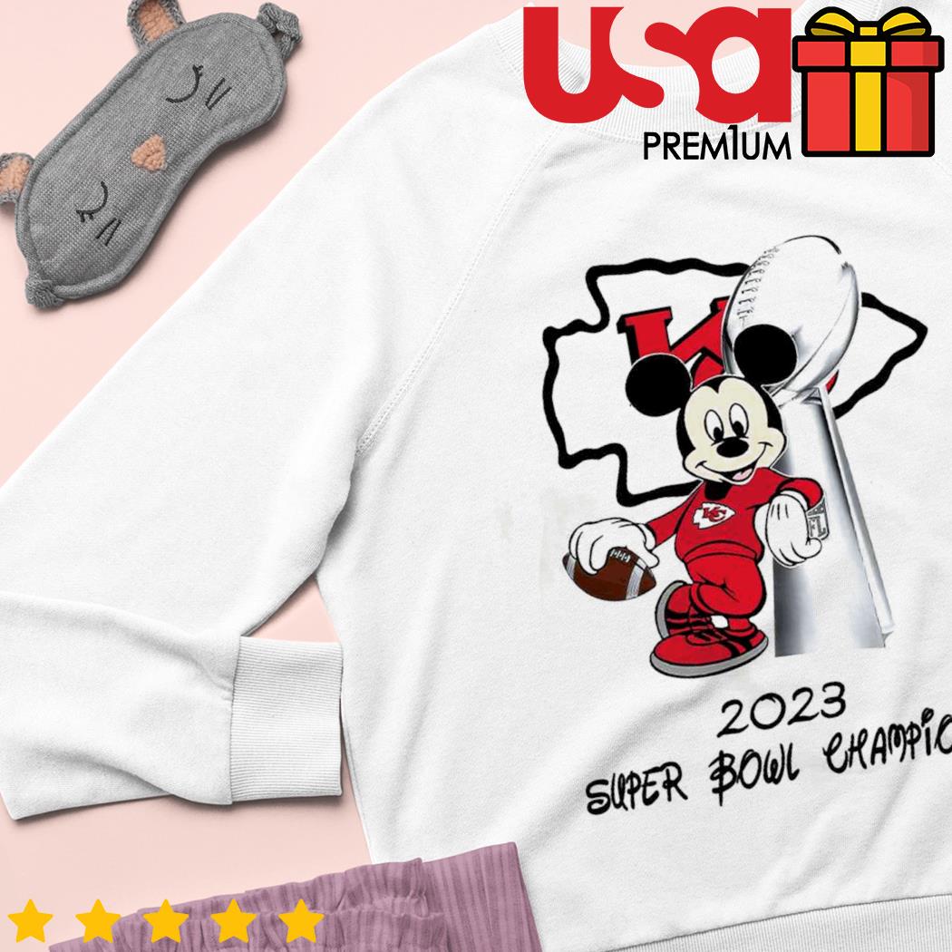 Kansas City Chiefs Mickey Mouse And Friends Disney 3D T-Shirt