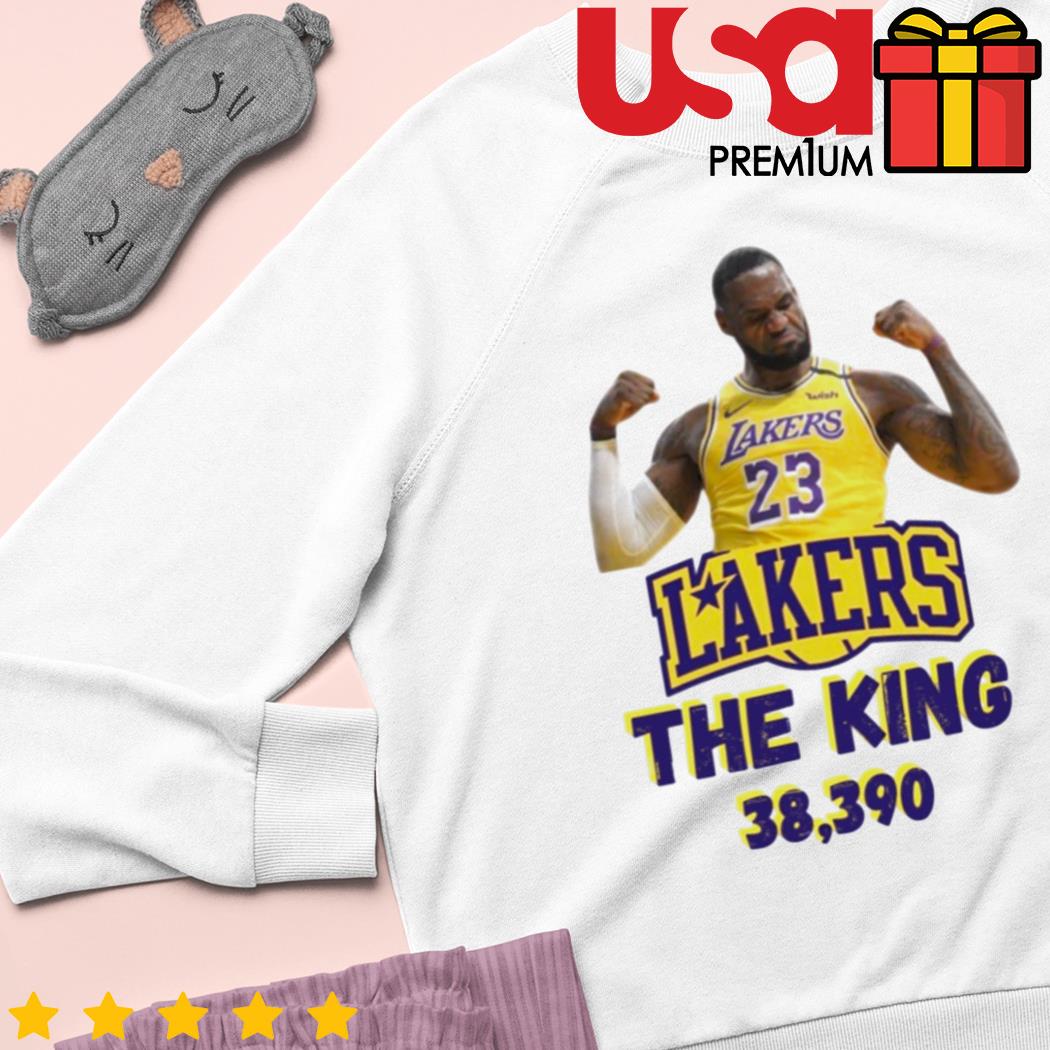 Lakers lebron 23 the king signature T-shirt, hoodie, sweater, long