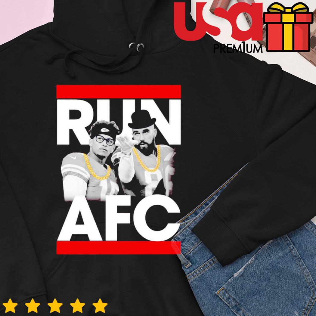 RUN AFC SHIRT Patrick Mahomes and Travis Kelce – Kansas City Chiefs,  hoodie, sweater and long sleeve