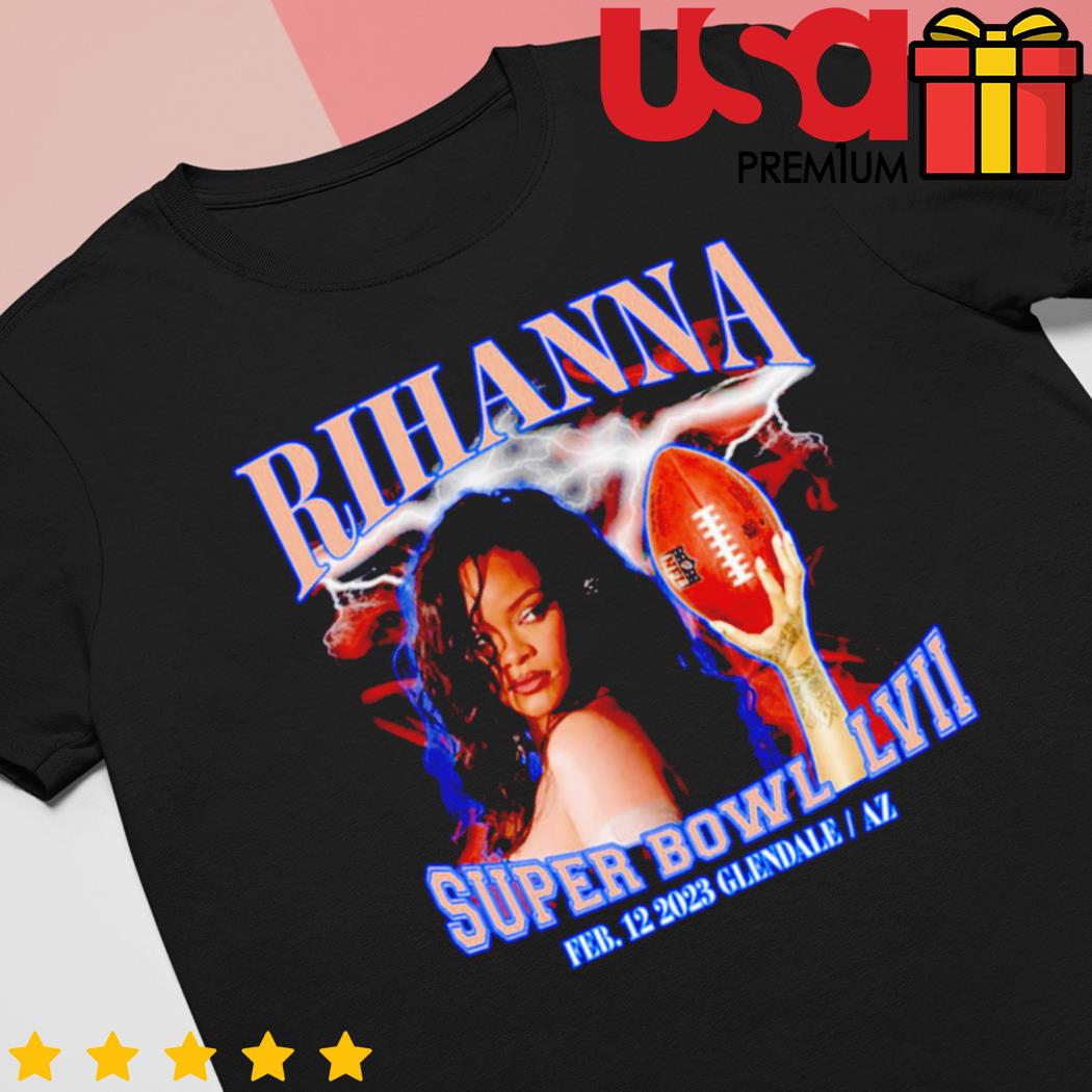 Rihanna Super Bowl 2023 Team Halftime American Football Shirt - Jolly  Family Gifts