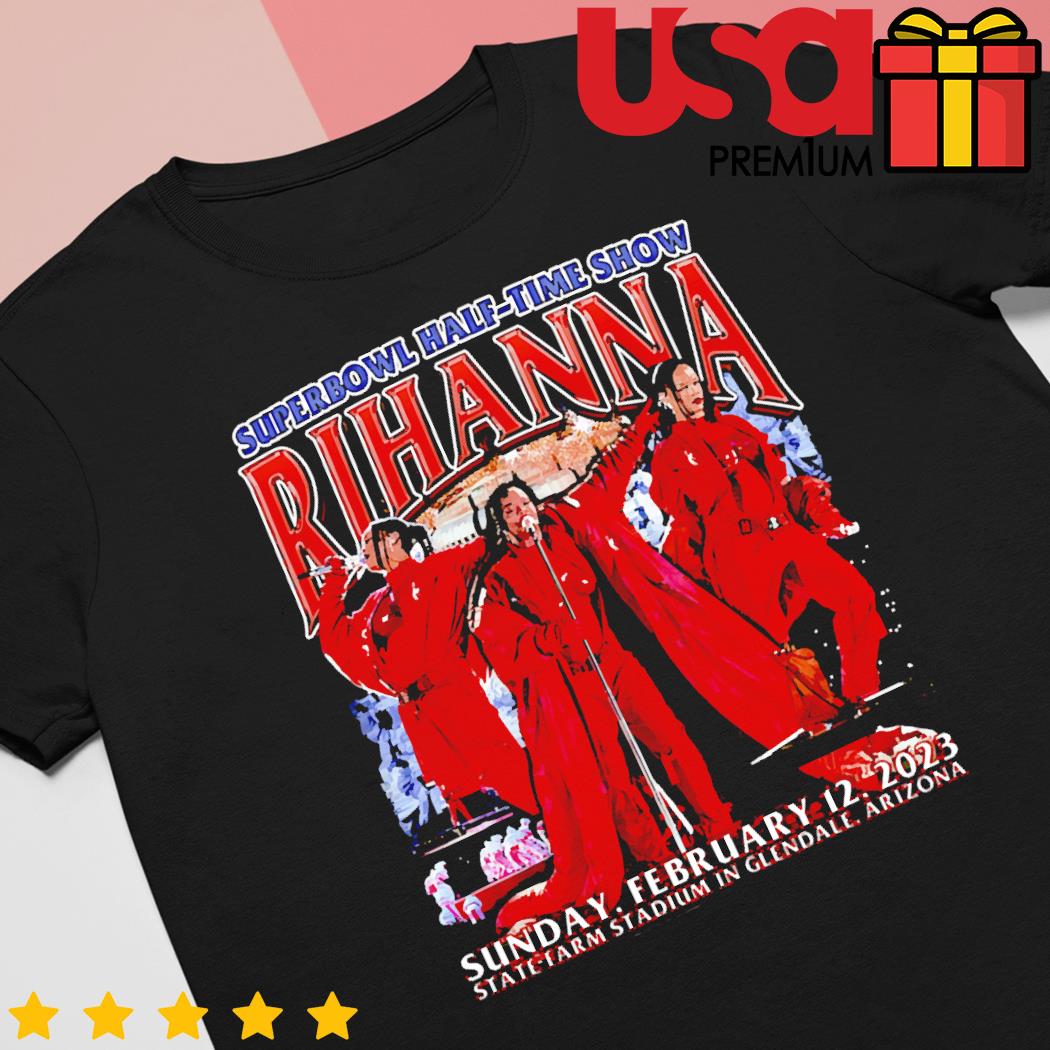 Rihanna Superbowl Half-time show 2023 shirt, hoodie, sweater and long sleeve