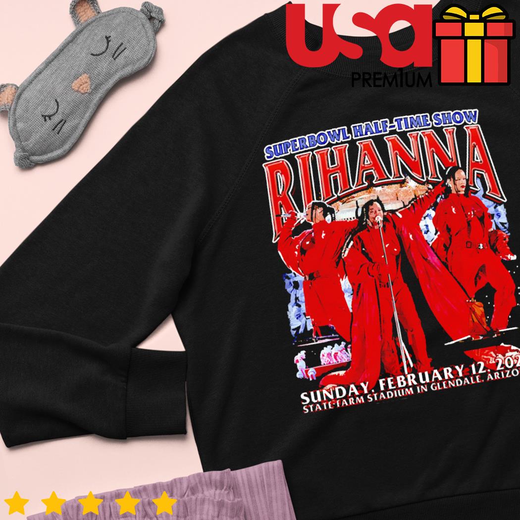 Rihanna Half Time Show Super Bowl 2023 shirt, hoodie, sweater, long sleeve  and tank top