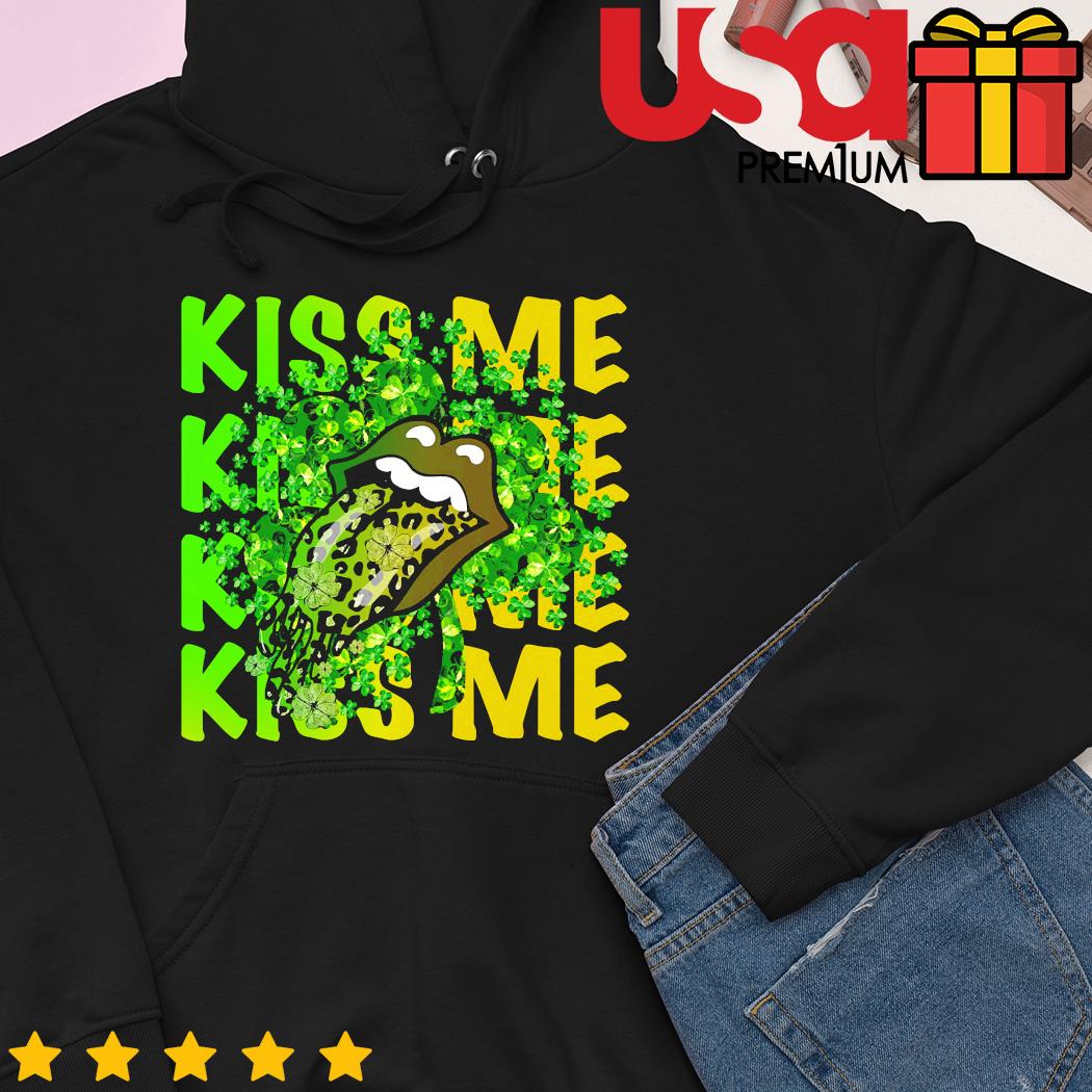 Kiss Me Saints lip T-Shirt