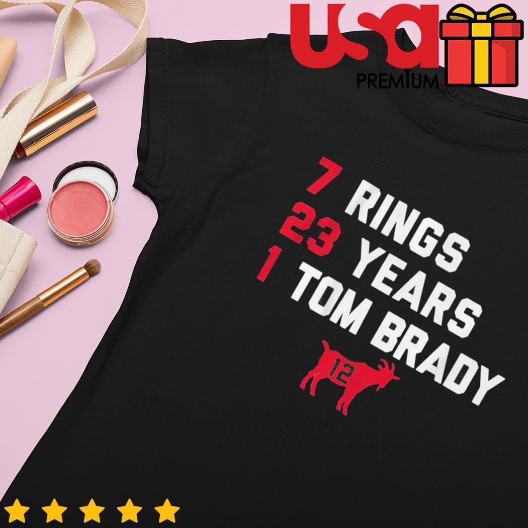 Tom Brady GOAT List Shirt, hoodie, sweater, long sleeve and tank top