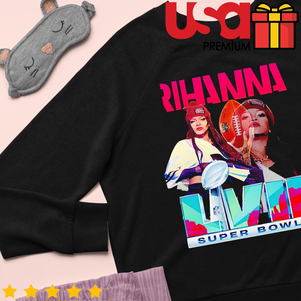 Trending Rihanna Super Bowl Half Time shirt, hoodie, sweater and long sleeve