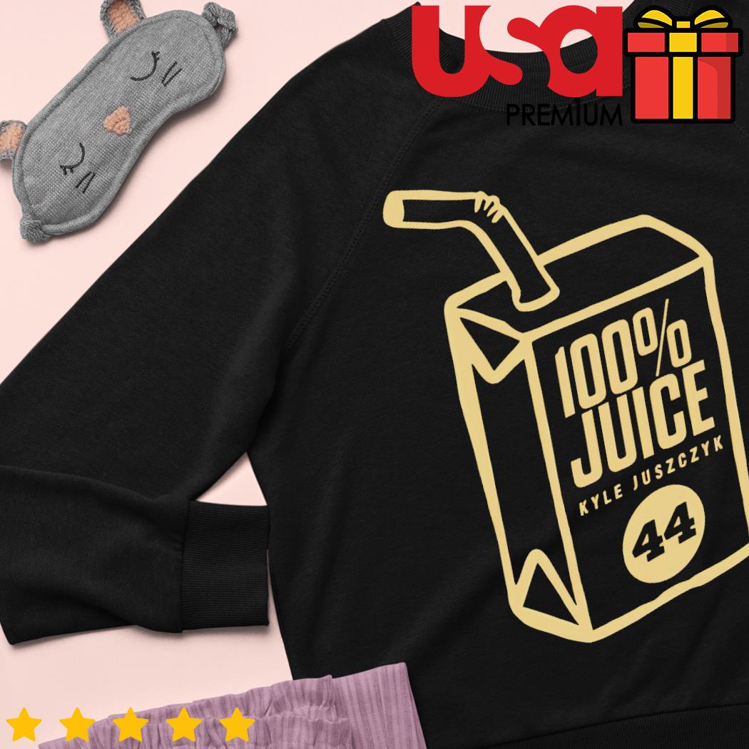 Kyle Juszczyk 100' Juice Shirt, hoodie, sweater and long sleeve