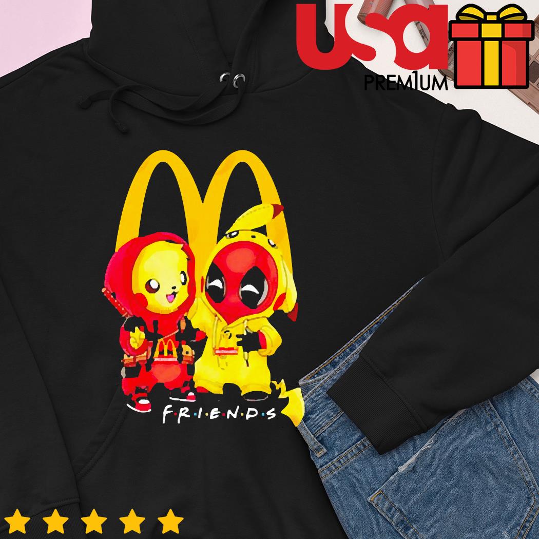 Pikachu and deadpool discount hoodie