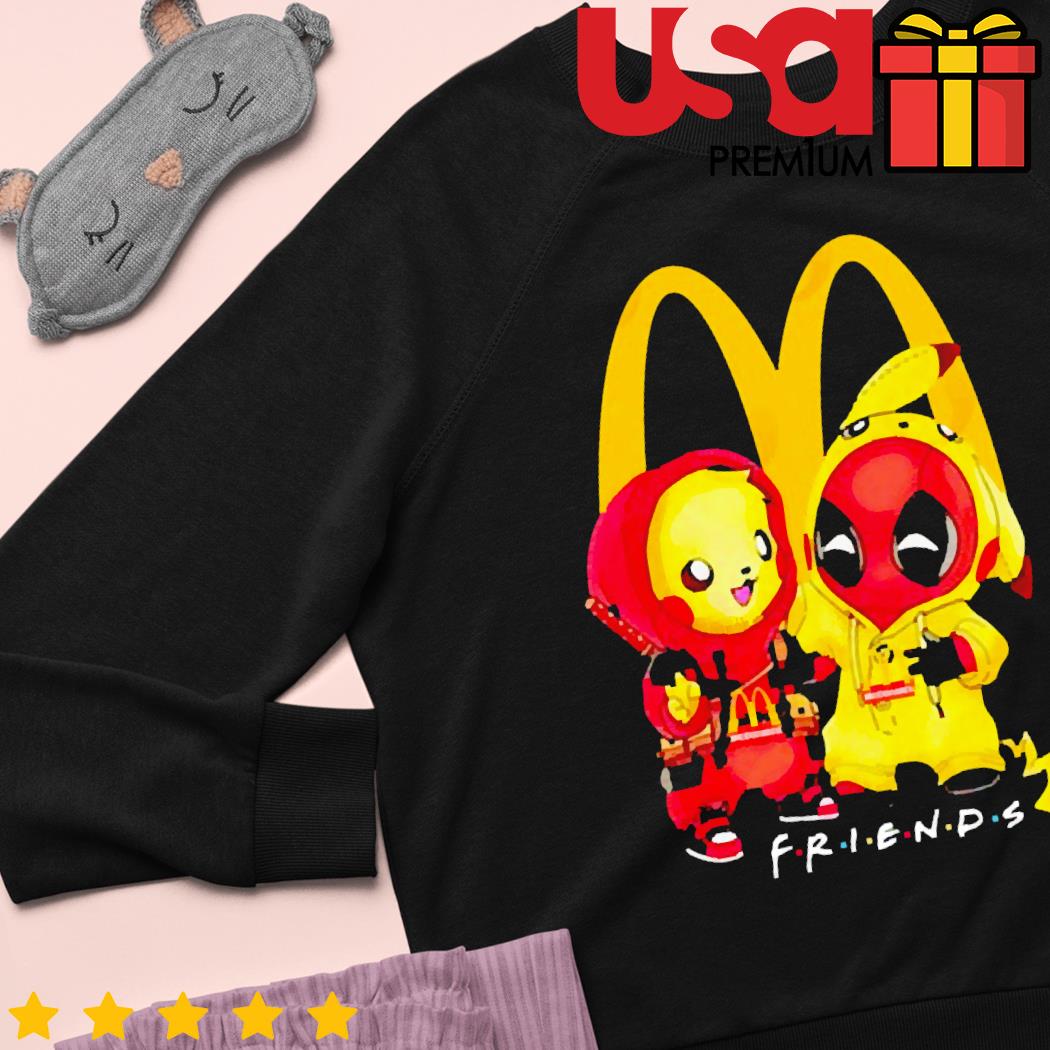 Deadpool pikachu hot sale sweater