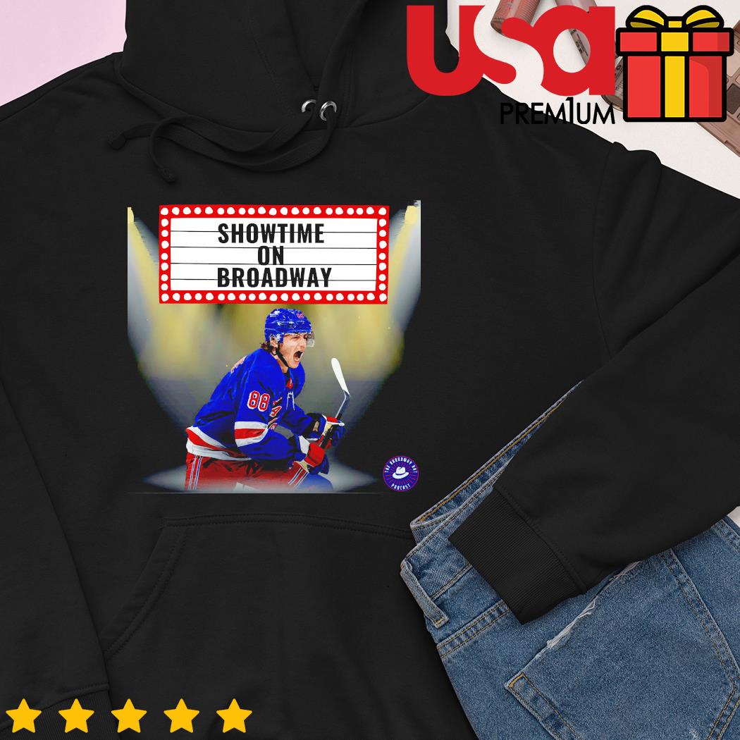 Patrick Kane It's Showtime On Broadway Shirt, hoodie, sweater, long sleeve  and tank top