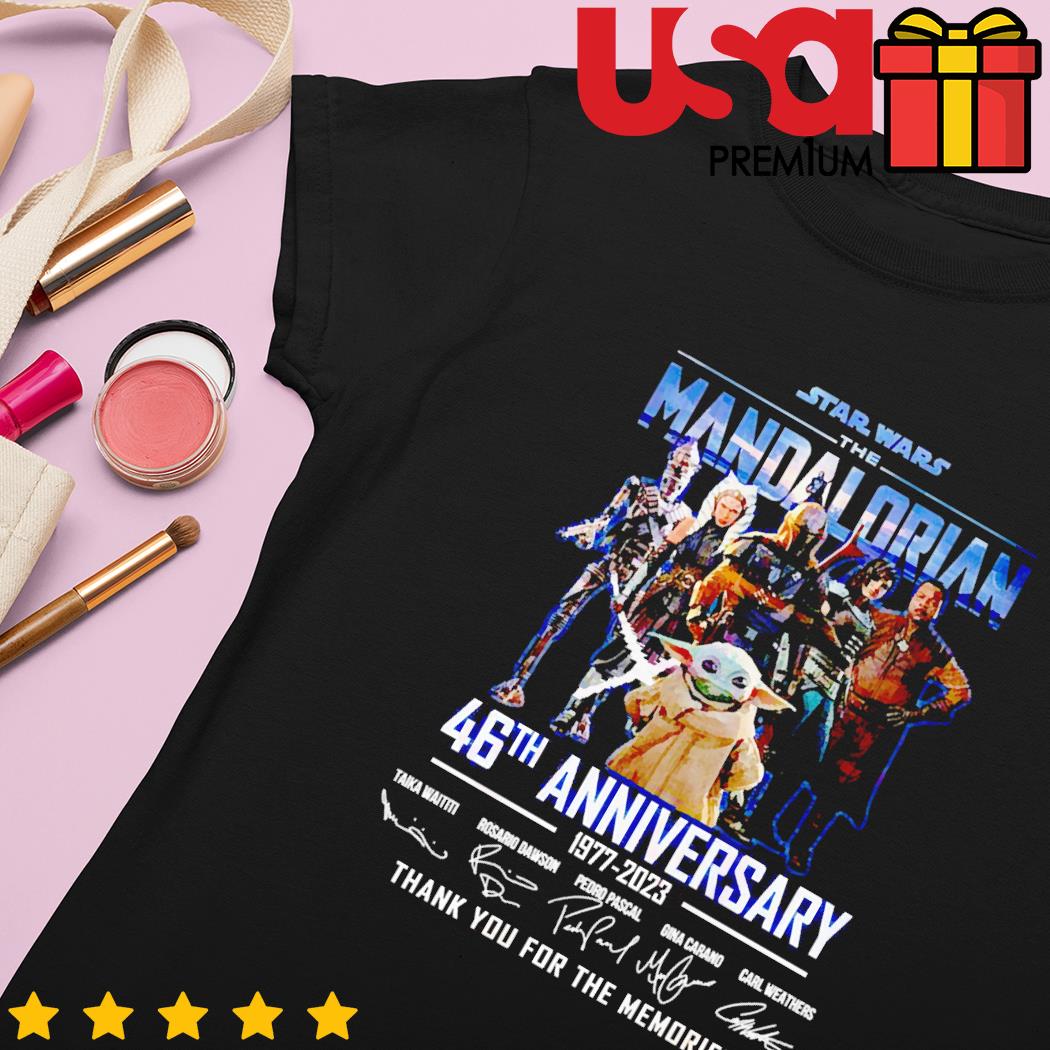 Star Wars 46 Anniversary 1977 2023 Thank You For The Memories T Shirt