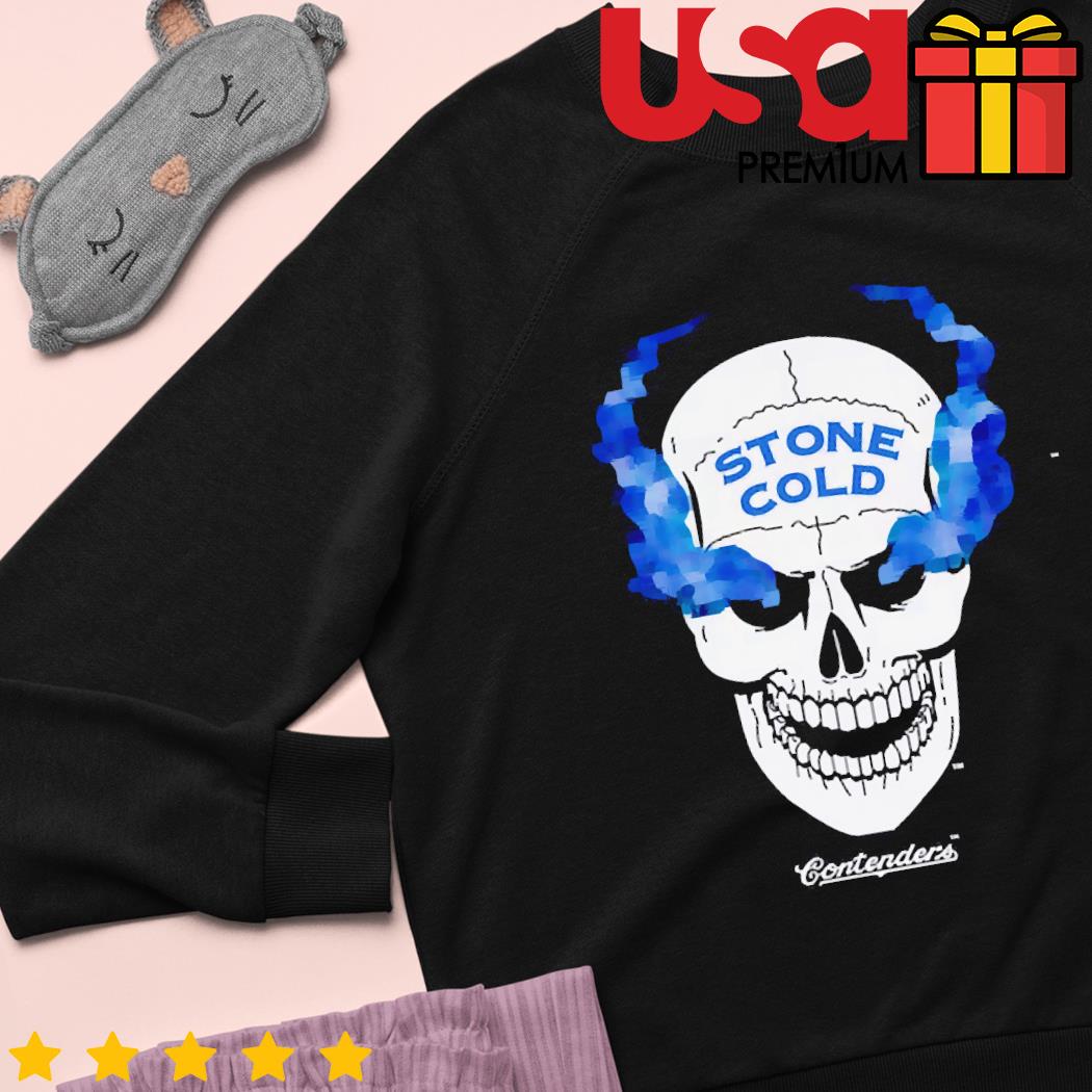 Official Stone Cold Steve Austin Contenders skull shirt, hoodie