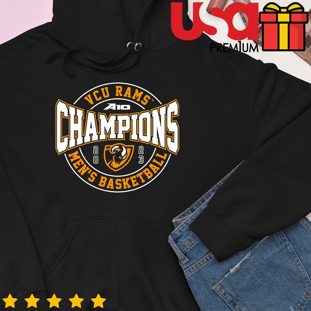 Vcu Rams Ncaa Mens Basketball A-10 Champions 2023 Shirt - Shibtee Clothing