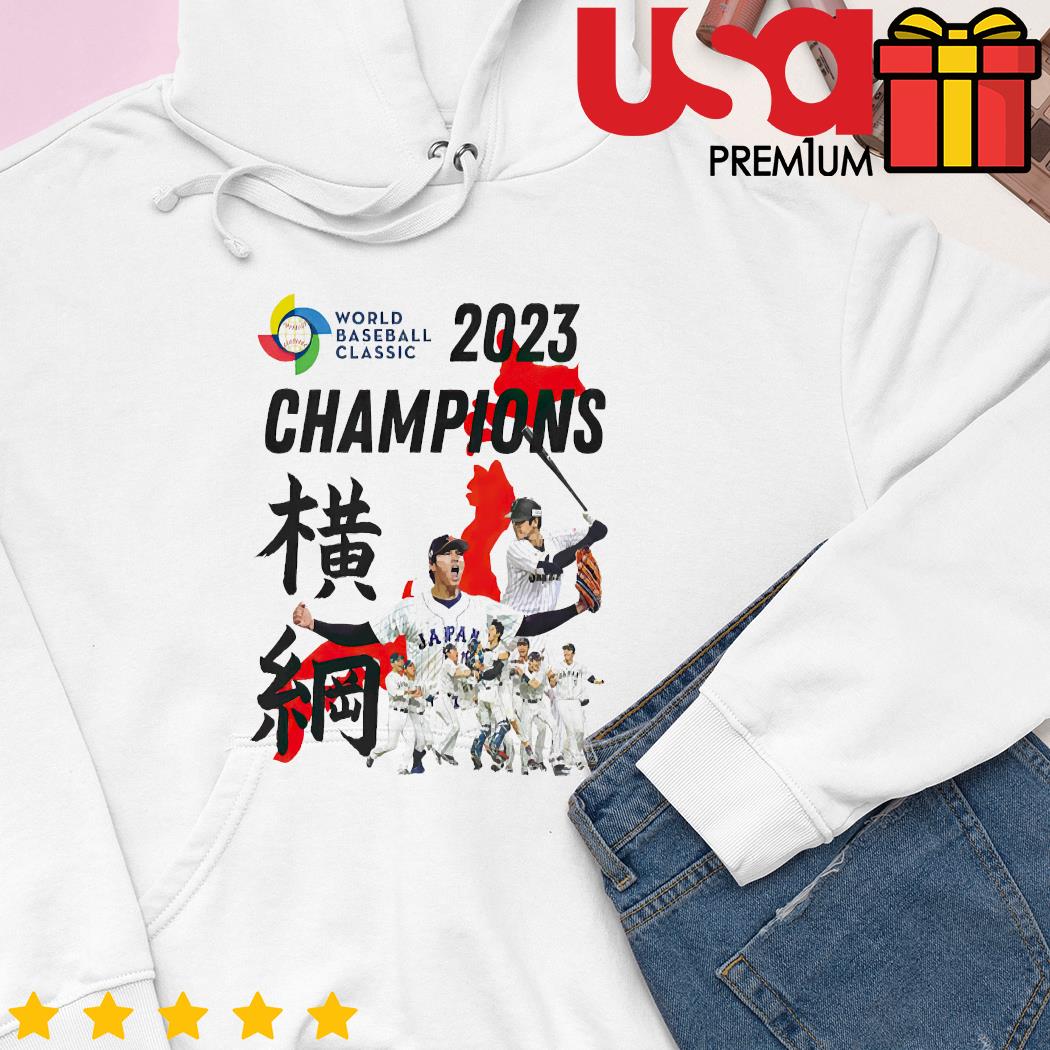 Official japan Champions World Baseball Classic 2023 shirt, hoodie