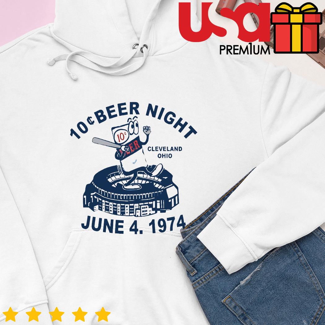 10 Cent Beer Night Cleveland Ohio shirt, hoodie, sweater and long