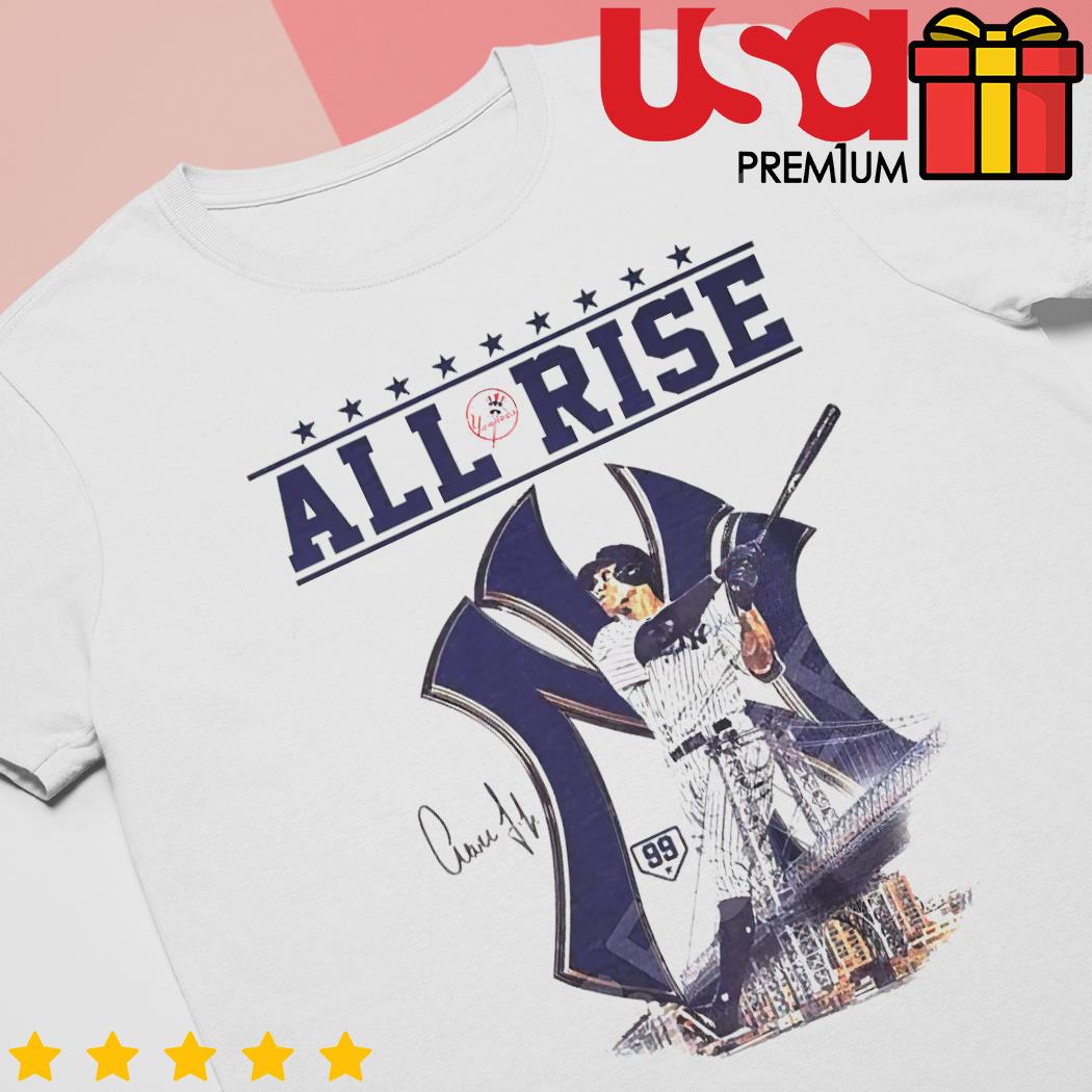⚾️ Aaron Judge #99 All Rise Baseball T-Shirt New York Yankees