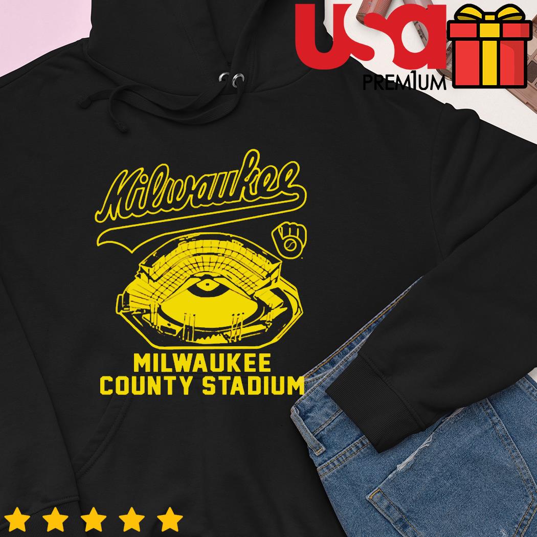 Brewers Milwaukee County stadium shirt, hoodie, sweater and long