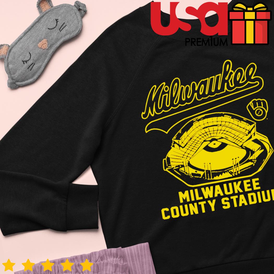 Brewers Milwaukee County stadium shirt, hoodie, sweater and long