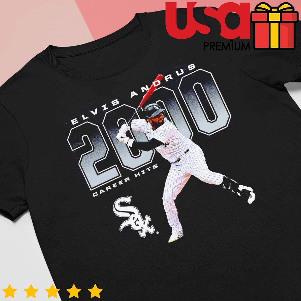 Elvis Andrus Chicago White Sox 2000 Hits shirt, hoodie, sweater