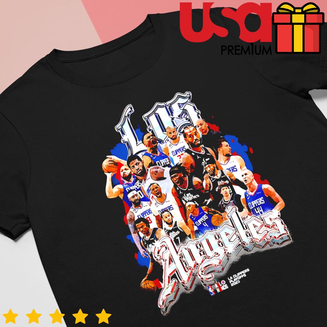 2023 LA Clippers NBA Playoff Roster T-Shirt, hoodie, sweater, long sleeve  and tank top