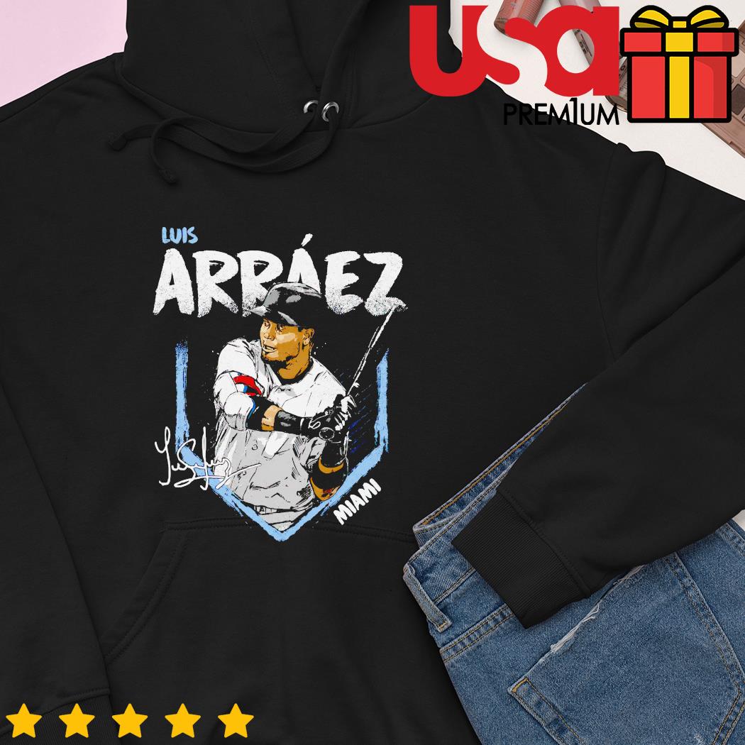 Luis Arraez Miami baseball signature shirt, hoodie, sweater, long sleeve  and tank top