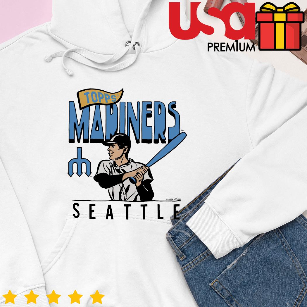 MLB x Topps Seattle Mariners baseball 2023 shirt, hoodie, sweater, long  sleeve and tank top