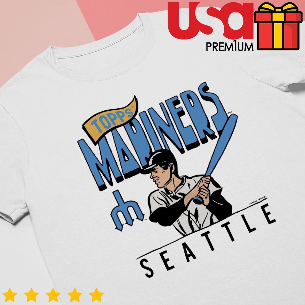 Seattle Mariners Hoodie from Homage. | Navy | Vintage Apparel from Homage.