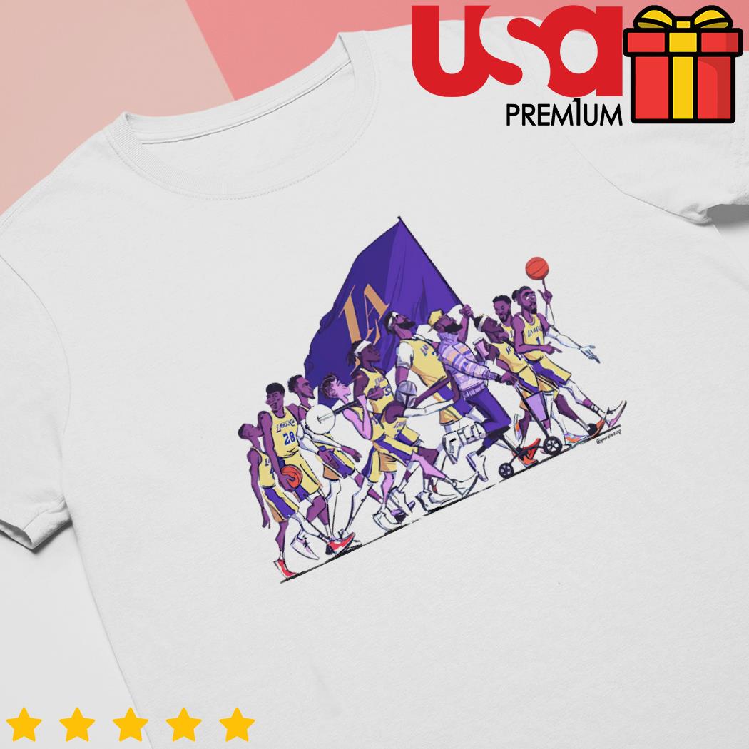 Rolling Into Monday LA Lakers Basketball Shirt - Freedomdesign