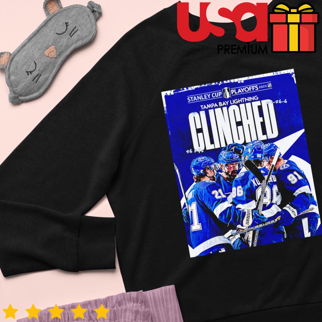 Tampa Bay Lightning 2023 Stanley Cup Playoffs Clinched shirt