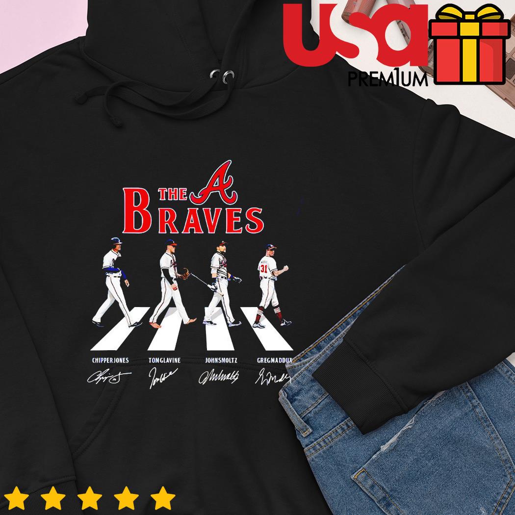 The Atlanta Braves Abbey Road members signature 2023 shirt, hoodie, sweater  and long sleeve