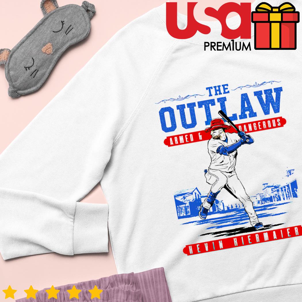 The Outlaw Kevin Kiermaier armed dangerous shirt, hoodie, sweater