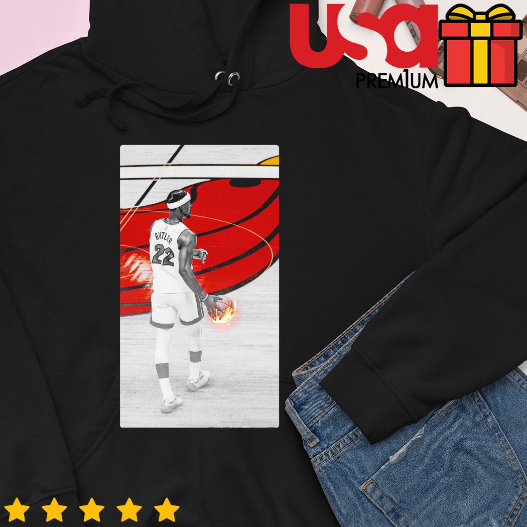Number 23 MiamI heat NBA playoffs 2023 one win away from NBA finals jimmy  butler fan gifts shirt, hoodie, longsleeve, sweater