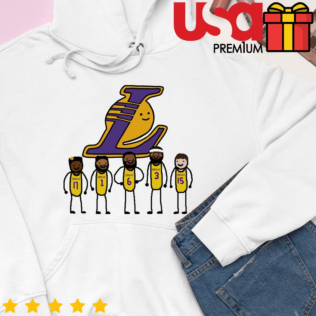 LA Lakers Basketball team ECF NBA art players shirt, hoodie