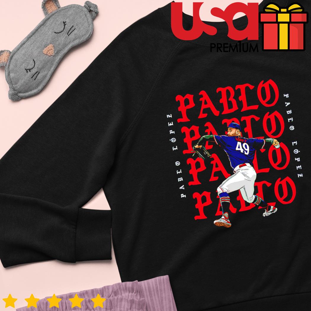 49 Pablo López Minnesota Twins Shirt, hoodie, sweater, long sleeve and tank  top