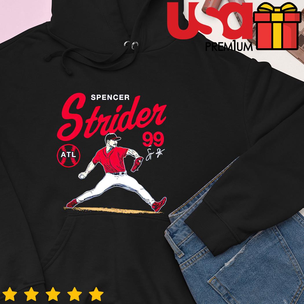 Spencer Strider 99 Atlanta Braves baseball player Vintage shirt, hoodie,  sweater, long sleeve and tank top