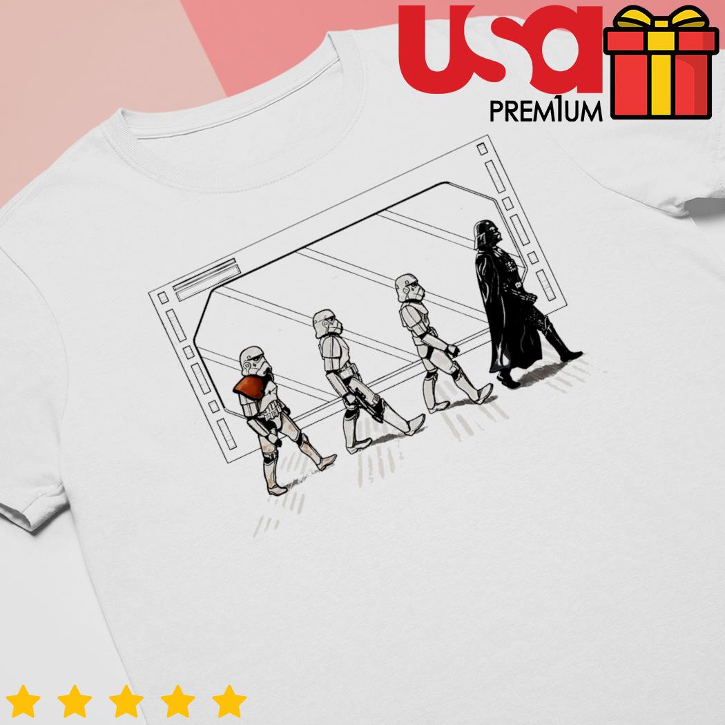 Star Wars Death Star Road Stormtrooper Crossing shirt