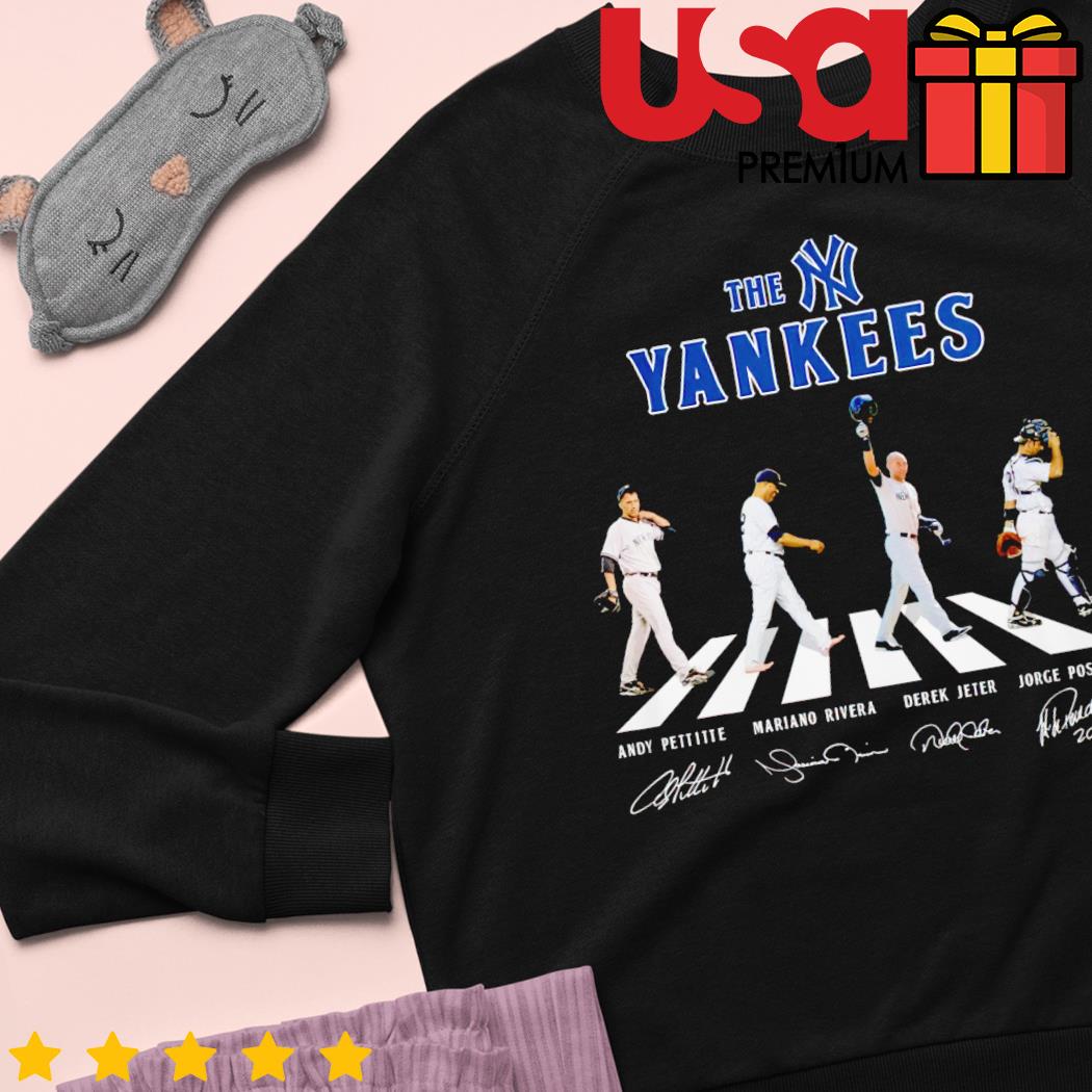 The New York Yankees Baseball Players Abbey Road Signatures t-shirt,  hoodie, sweater, longsleeve t-shirt