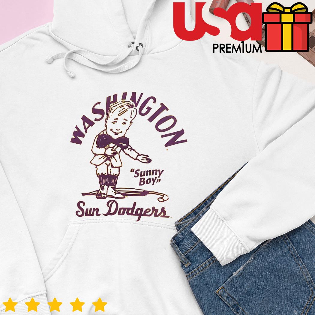 Official Washington huskies sun Dodgers vintage T-shirt, hoodie, tank top,  sweater and long sleeve t-shirt