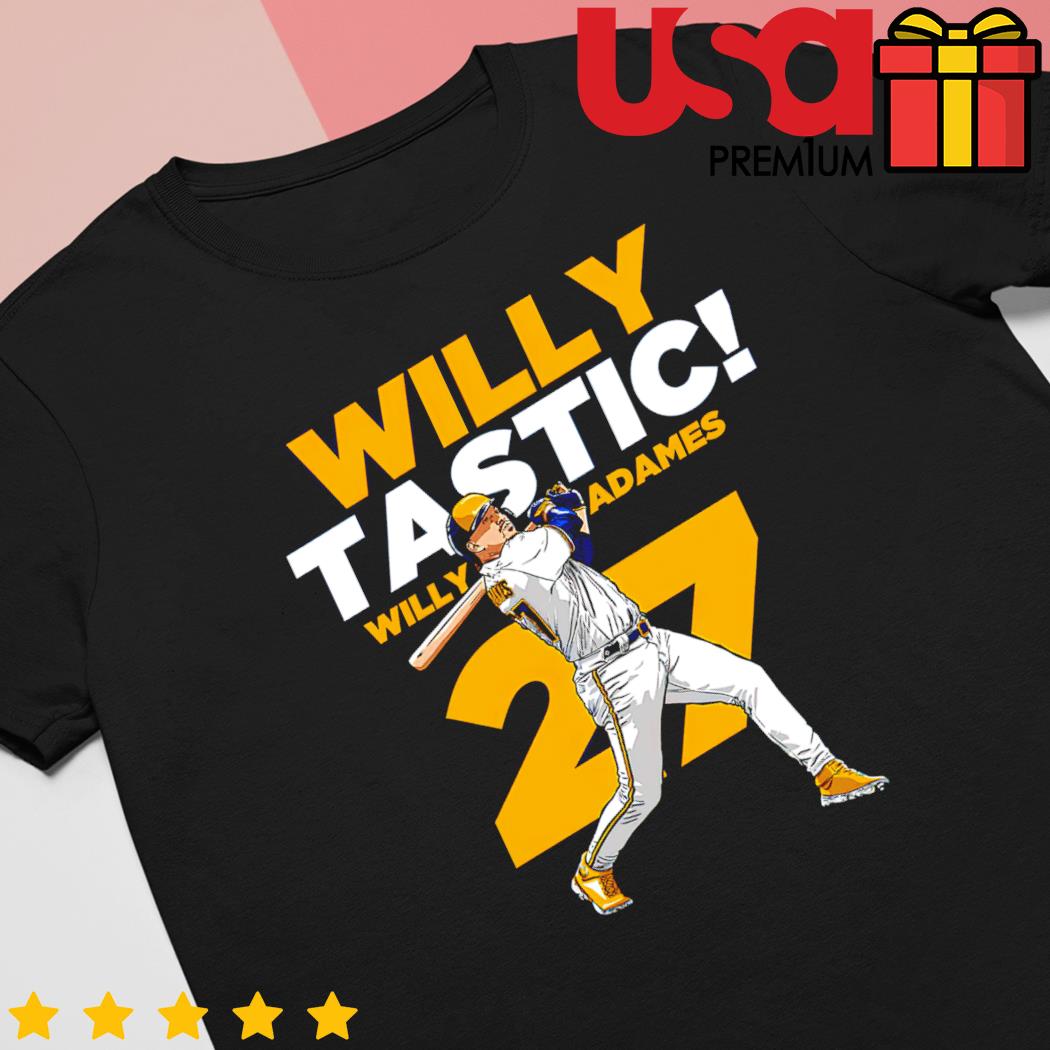 Willy tastic willy adames mlbpa baseball shirt - Guineashirt Premium ™ LLC